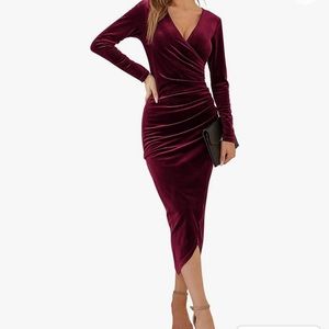 Dirass Velvet Dress
